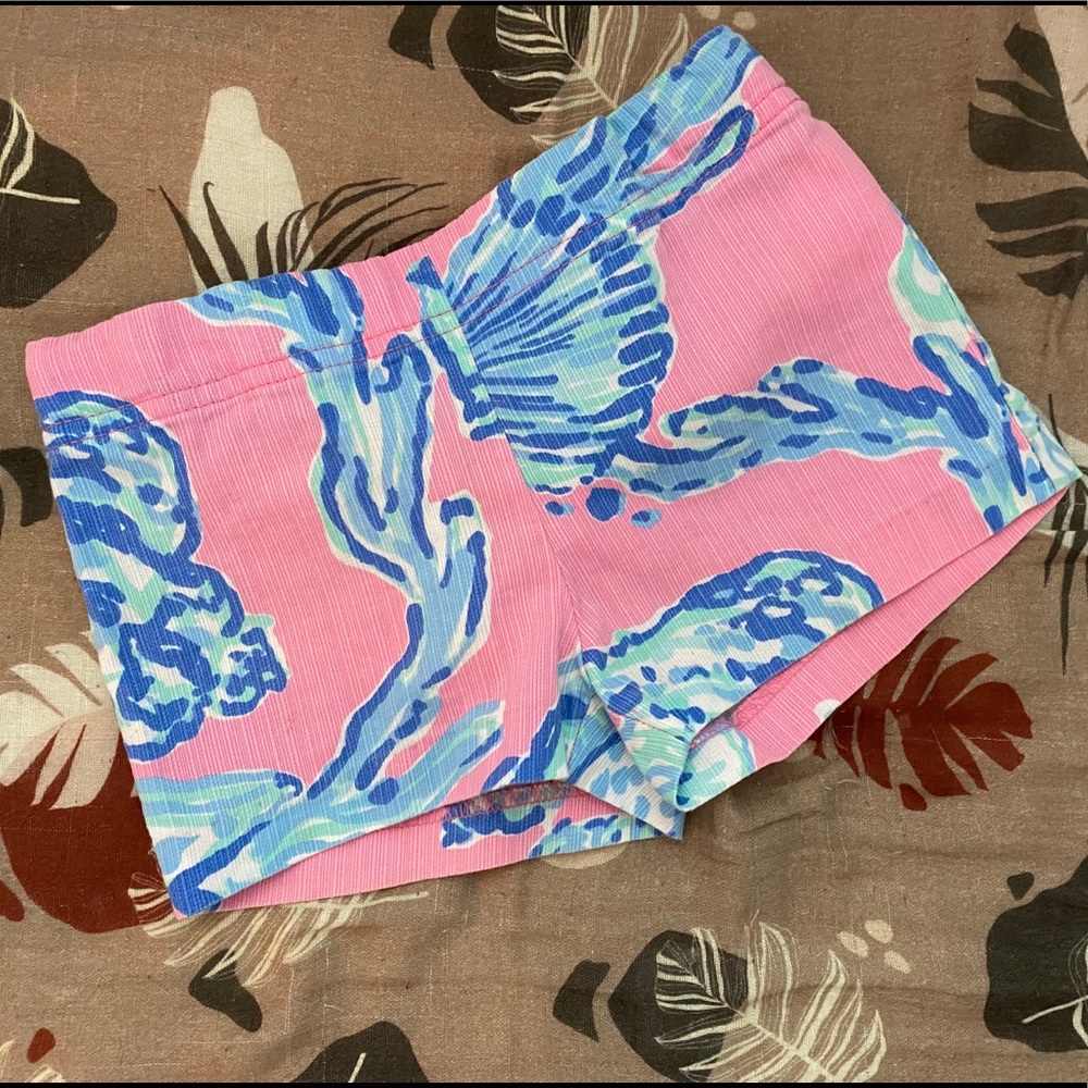Lilly Pulitzer Floral Toddler Shorts
